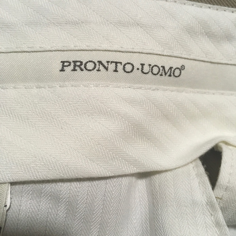 Tan Pronto 100%wool dress pants 35 - Picture 4 of 4